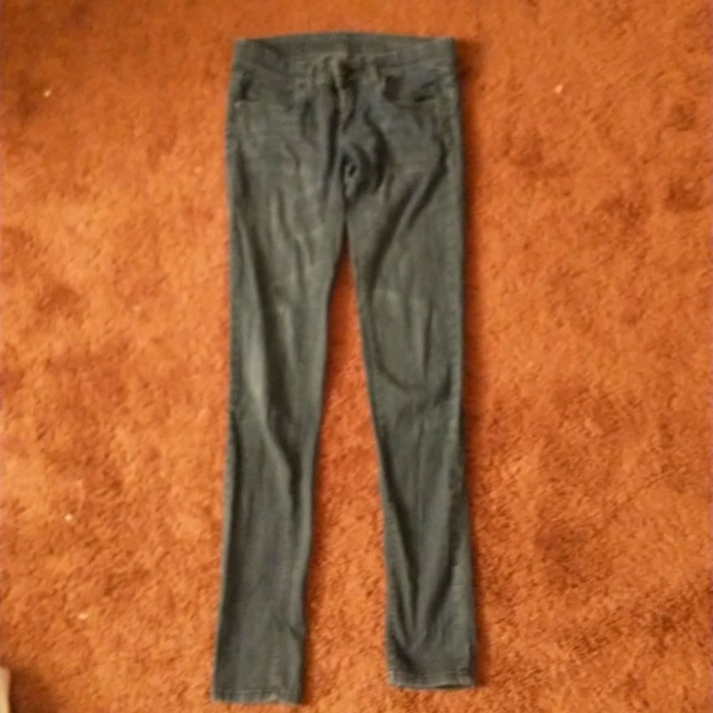 Blanket NYC Faded Blue Low Rise Skinny Jeans
